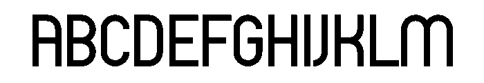 Xelgos Font UPPERCASE
