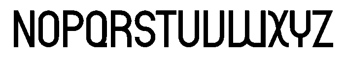 Xelgos Font UPPERCASE