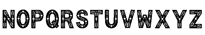 Xelric Regular Font UPPERCASE