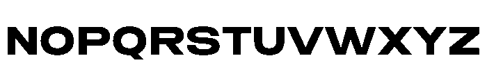 Xenor Font UPPERCASE