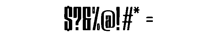 Xentora Font OTHER CHARS