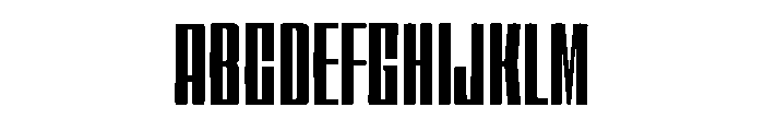 Xentora Font UPPERCASE
