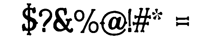 Xeranthemum Font OTHER CHARS