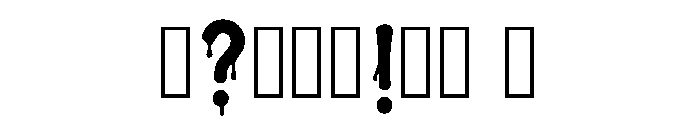 Xerian Regular Font OTHER CHARS