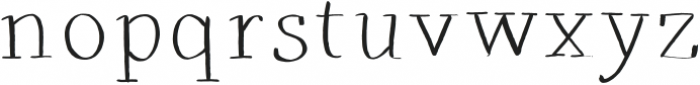 Xeimoniatiki liakada serif * otf (400) Font LOWERCASE