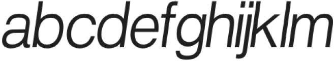 Xenon Nue ExtraLight_Italic otf (200) Font LOWERCASE