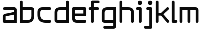 Xenara Rg Font LOWERCASE