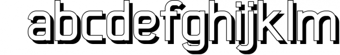 Xelo - 4 Style 2 Font LOWERCASE