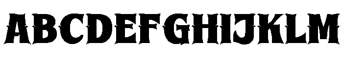 XEKOVAtrial Regular Font UPPERCASE