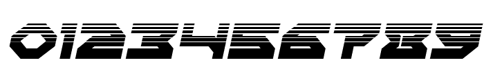 Xeno-Demon Half-Tone Italic Font OTHER CHARS