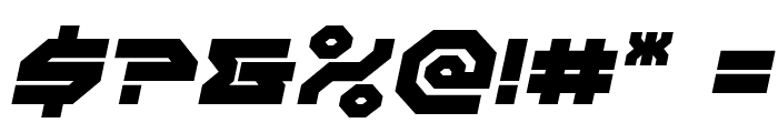 Xeno-Demon Italic Font OTHER CHARS