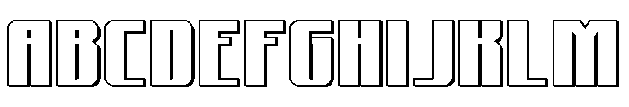 Xeno-Seeker 3D FONT