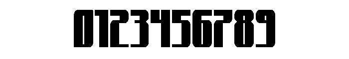Xeno-Seeker Condensed Font OTHER CHARS