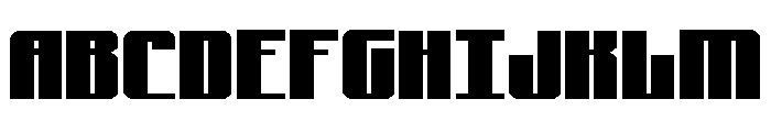 Xeno-Seeker Expanded Font UPPERCASE