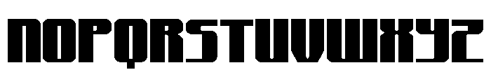 Xeno-Seeker Expanded Font UPPERCASE