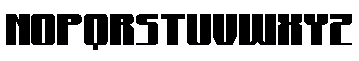 Xeno-Seeker Expanded Font LOWERCASE