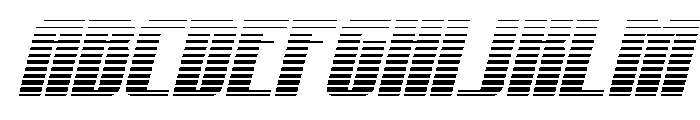 Xeno-Seeker Gradient Italic FONT