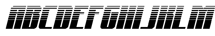 Xeno-Seeker Halftone Italic FONT