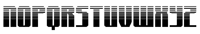 Xeno-Seeker Halftone Font UPPERCASE