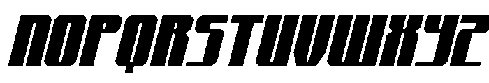 Xeno-Seeker Italic Font UPPERCASE