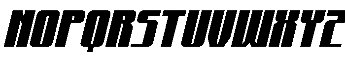 Xeno-Seeker Italic Font LOWERCASE