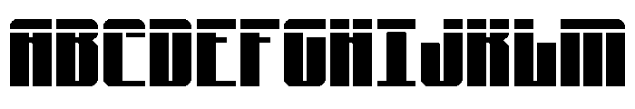 Xeno-Seeker Laser Font UPPERCASE