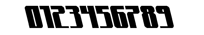 Xeno-Seeker Leftalic Font OTHER CHARS