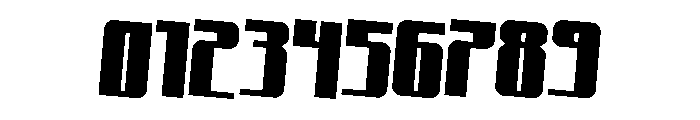 Xeno-Seeker Rotated 2 Font OTHER CHARS