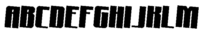 Xeno-Seeker Rotated 2 FONT