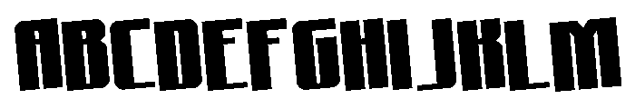Xeno-Seeker Rotated FONT