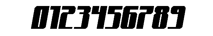 Xeno-Seeker Semi-Italic Font OTHER CHARS