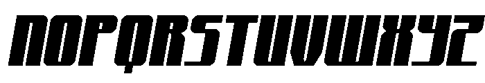 Xeno-Seeker Semi-Italic Font UPPERCASE