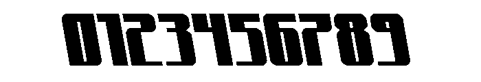 Xeno-Seeker Semi-Leftalic Font OTHER CHARS