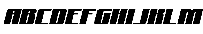 Xeno-Seeker Wide Italic FONT