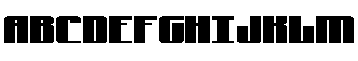 Xeno-Seeker Wide Font UPPERCASE