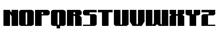 Xeno-Seeker Wide Font LOWERCASE