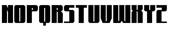 Xeno-Seeker Font LOWERCASE