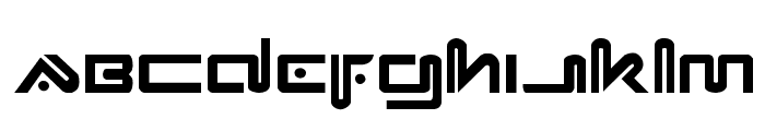 Xephyr Font LOWERCASE