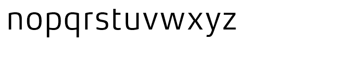 Xenois Sans Regular Font LOWERCASE