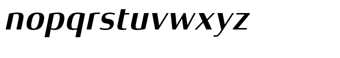Xenois Semi Bold Italic Font LOWERCASE