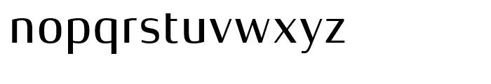 Xenois Semi Medium Font LOWERCASE