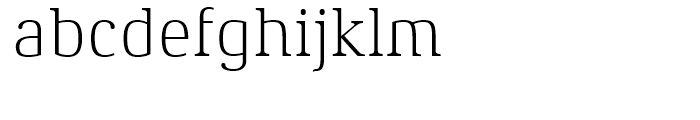 Xenois Serif Light Font LOWERCASE