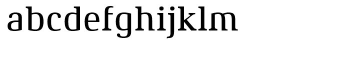 Xenois Serif Medium Font LOWERCASE