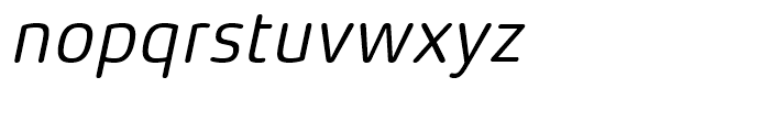 Xenois Soft Italic Font LOWERCASE