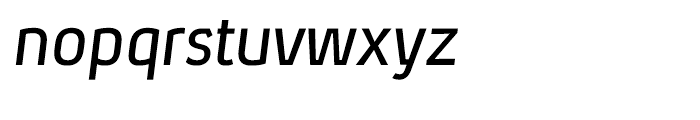 Xenu Semi Bold Italic Font LOWERCASE