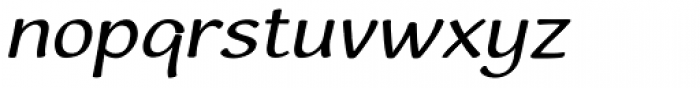 Xeilo Expand Italic Font LOWERCASE