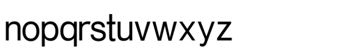 Xenon Nue Light Font LOWERCASE