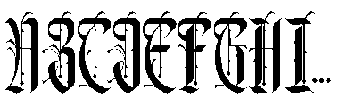 Xerathos Regular Font UPPERCASE