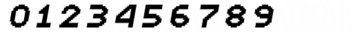 Xerxes Regular High Oblique Font OTHER CHARS