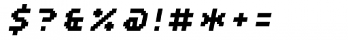 Xerxes Regular Mid Oblique Font OTHER CHARS